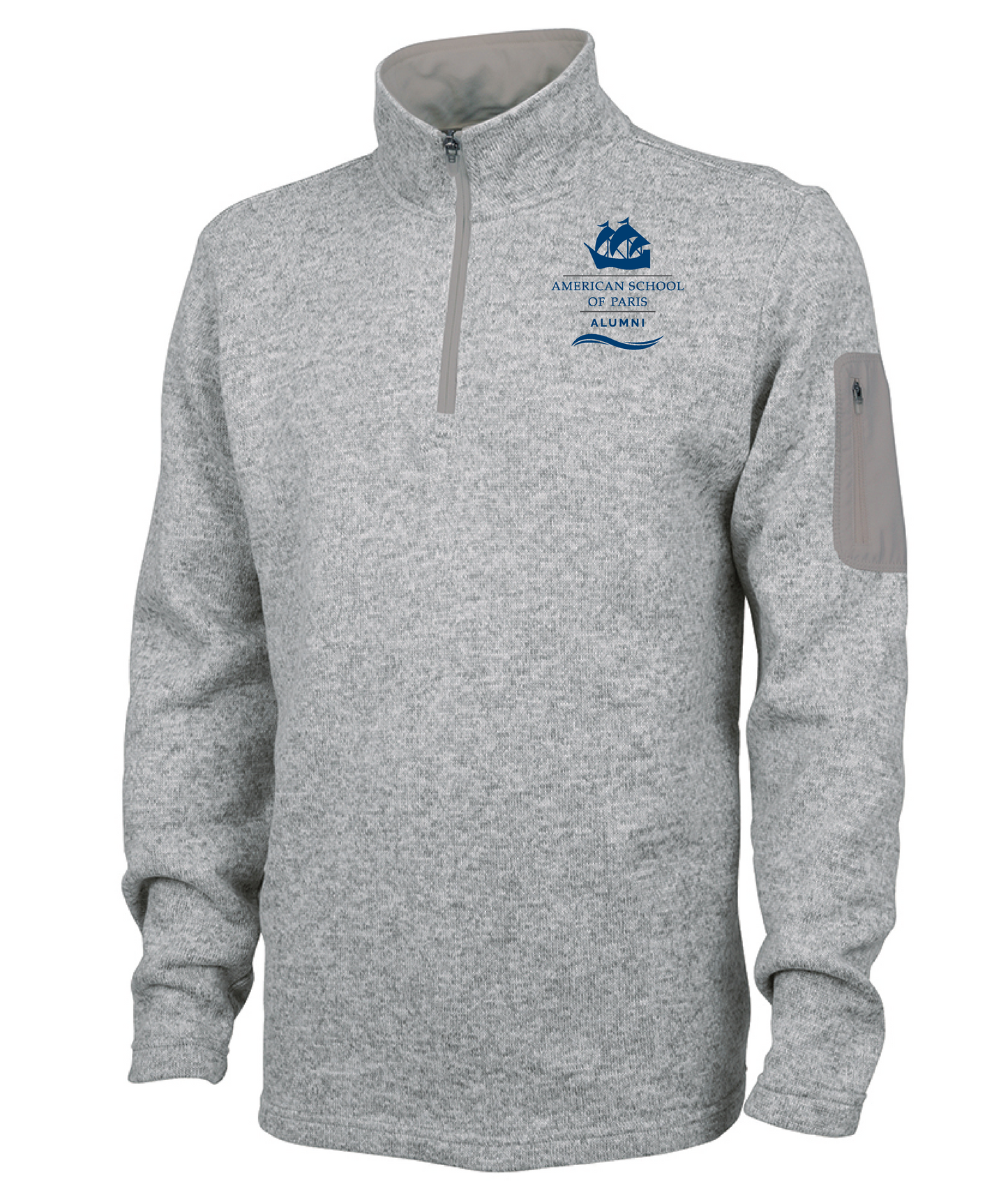 Heathered Fleece Pullover