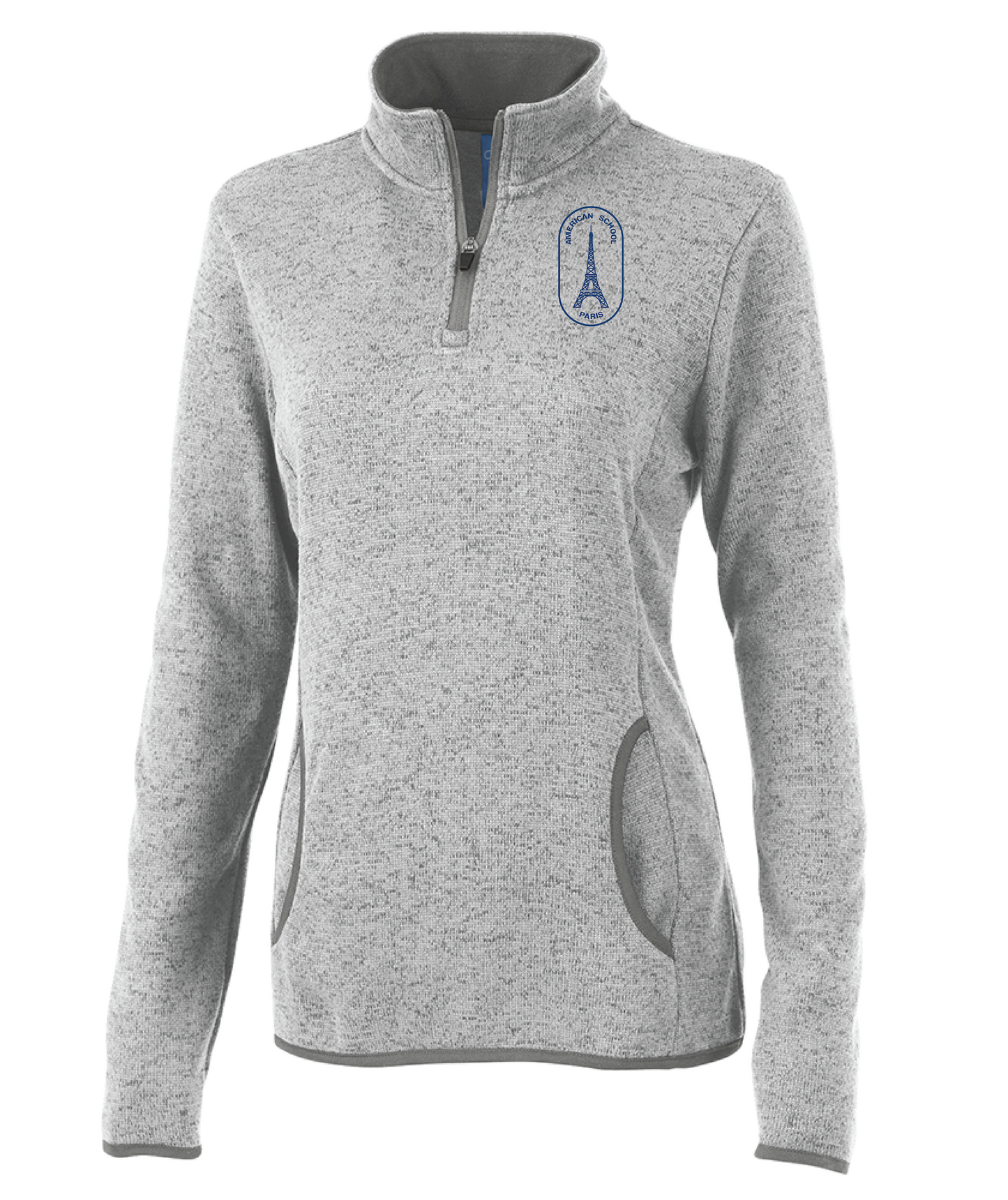 Heathered Fleece Pullover