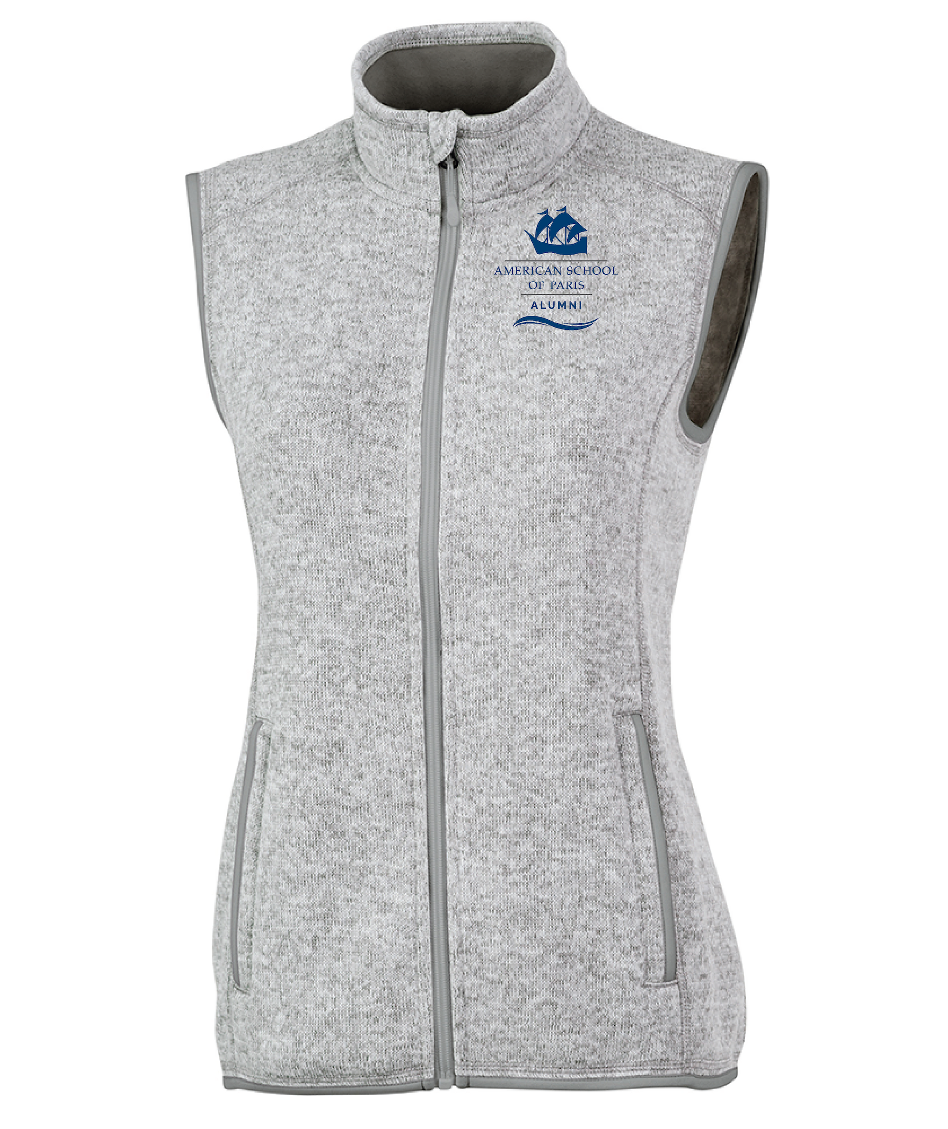 Pacific Heathered Vest – American School of Paris Alumni Store