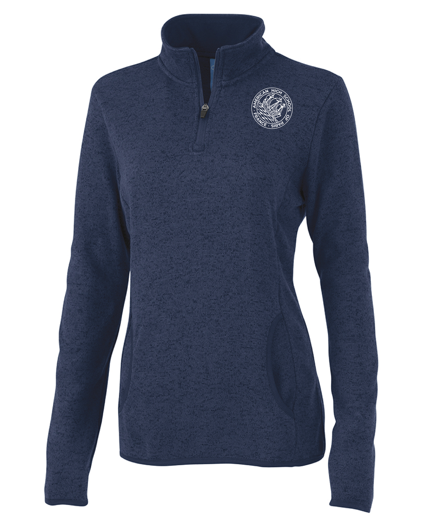 Heathered Fleece Pullover