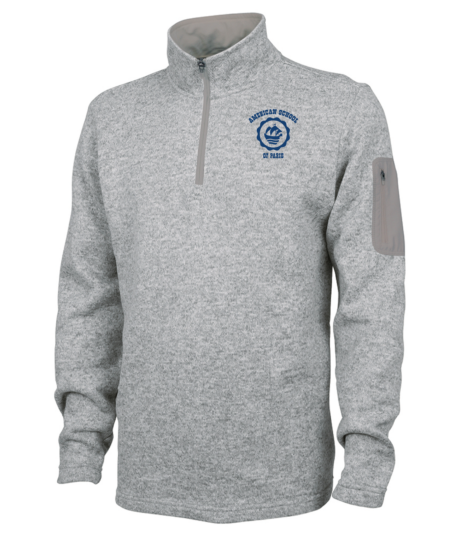 Heathered Fleece Pullover