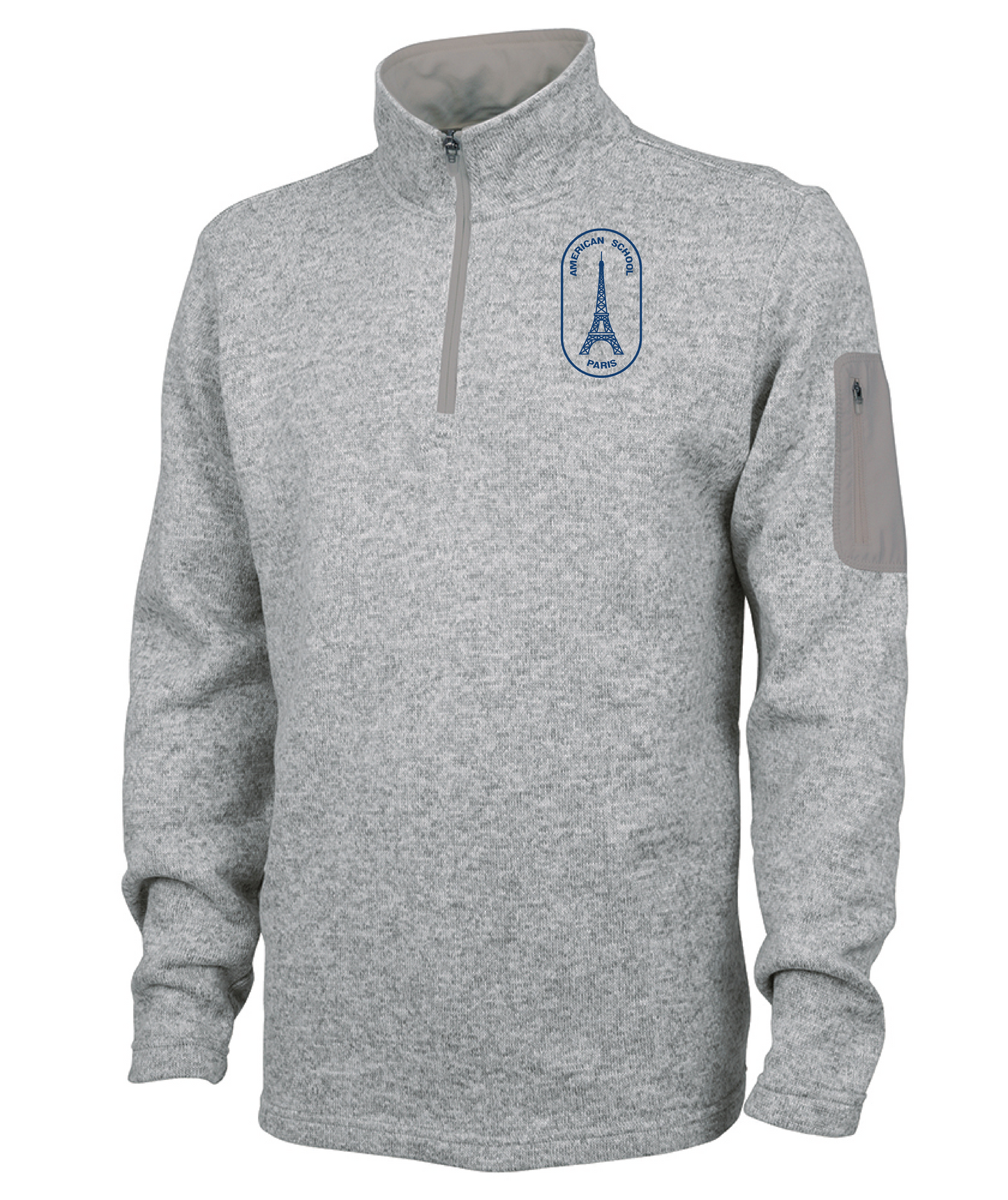 Heathered Fleece Pullover